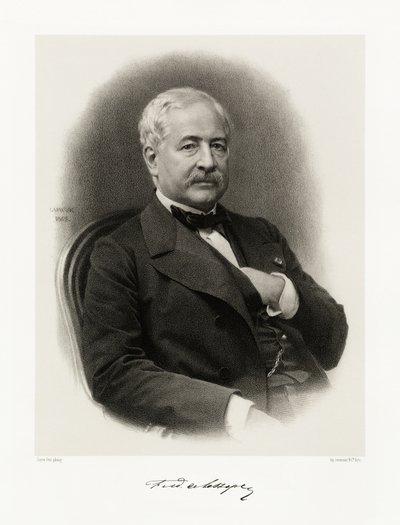 Ferdinand de Lesseps von Jean Baptiste Adolphe Lafosse